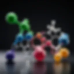 Chemical structures of various acids used in skincare