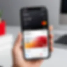 User interface of Apple Wallet displaying discount card
