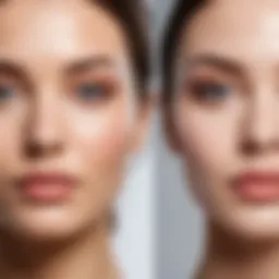 Comparison of AHA and BHA acids on the skin