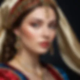 A vibrant representation of Renaissance art reflecting historical themes