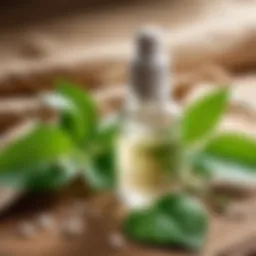 Visual representation of niacinamide sources in nature