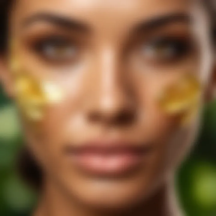 Infographic showing benefits of babassu oil for different skin types