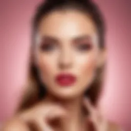 Visual representation of beauty loyalty rewards