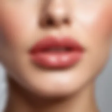 Benefits of Moisturizing Lip Gloss Informative infographic on the benefits of moisturizing lip gloss