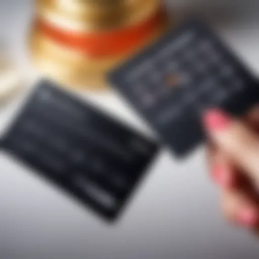 Visual representation of store loyalty cards benefits