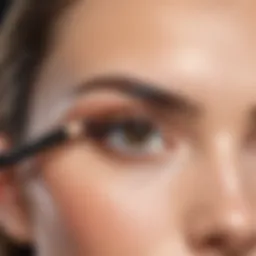 Perfectly shaped eyebrows using pencil technique