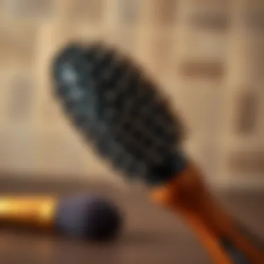 Proper care tips for maintaining a round hair brush.