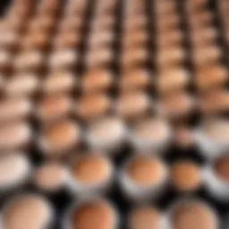 A close-up of various concealer tubes showcasing different shades and textures.