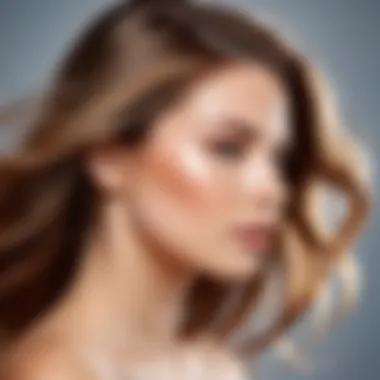 Collagen and Hair Vitality Artistic depiction of collagen enhancing hair vitality
