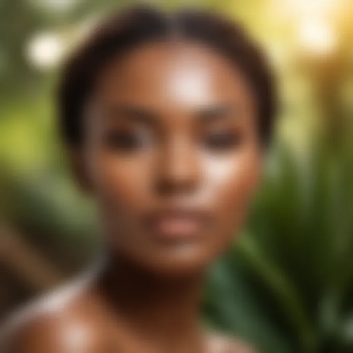 Cosmetic products enhancing melanin protection against UV radiation