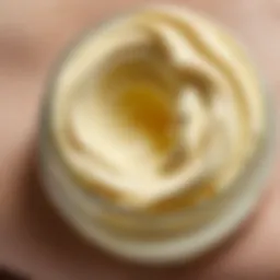 Hydrophilic cream texture