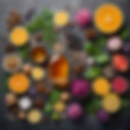 Selection of aromatic ingredients for perfume creation