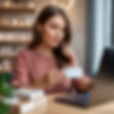 Navigating Online Purchases with a Gift Card Customer using a gift card online