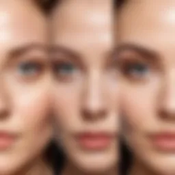 Under-eye dark circles comparison