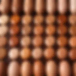 Diverse skin tones representing natural tanning