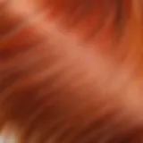 Vibrant hair colors after keratin treatment
