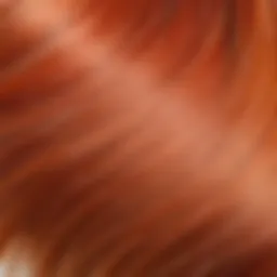 Vibrant hair colors after keratin treatment