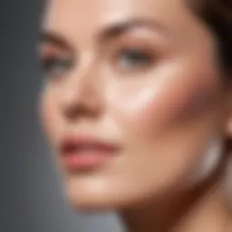 Close-up of skincare products for wrinkle reduction