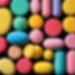 Variety of makeup sponges in different shapes and sizes