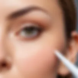 Close-up of Uriage Hyseac Bi Stick showcasing its applicator tip