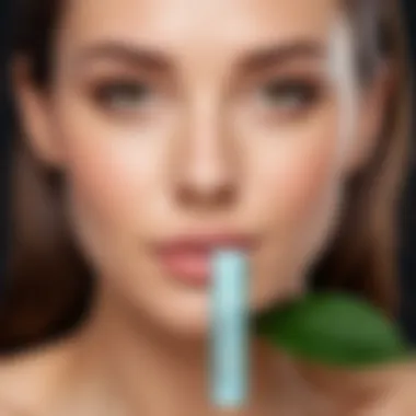 Infographic detailing key ingredients of Uriage Hyseac Bi Stick