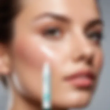 Comparison chart between Uriage Hyseac Bi Stick and other acne treatments
