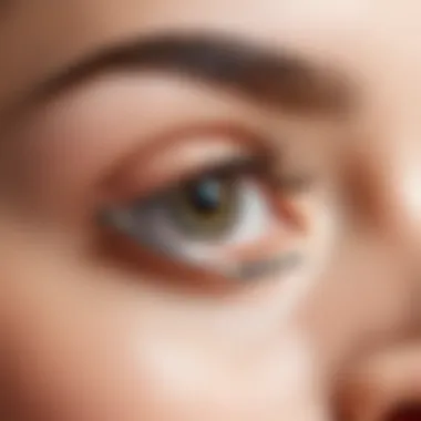Close-up of a high-quality eyelash curler showcasing its design and functionality.