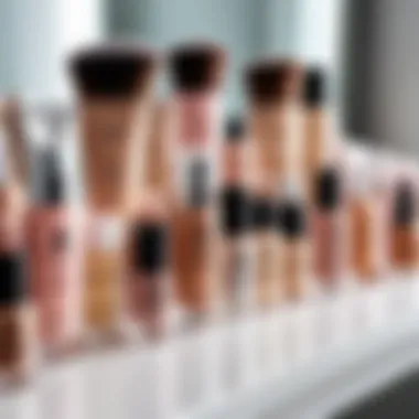 Diverse Primer Options for Every Skin Type Various types of makeup primers displayed on a vanity