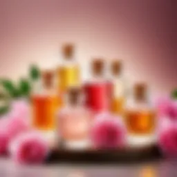 Composition of fragrance oils