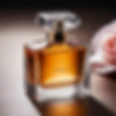 Elegant fragrance bottle exuding charm