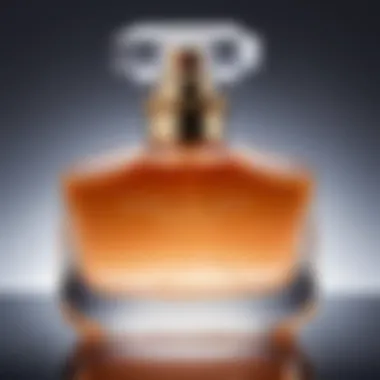 Fragrance Notes in Perfume Close-up of fragrance notes in a perfume bottle