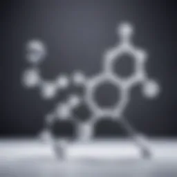 Chemical structure of glycolic acid