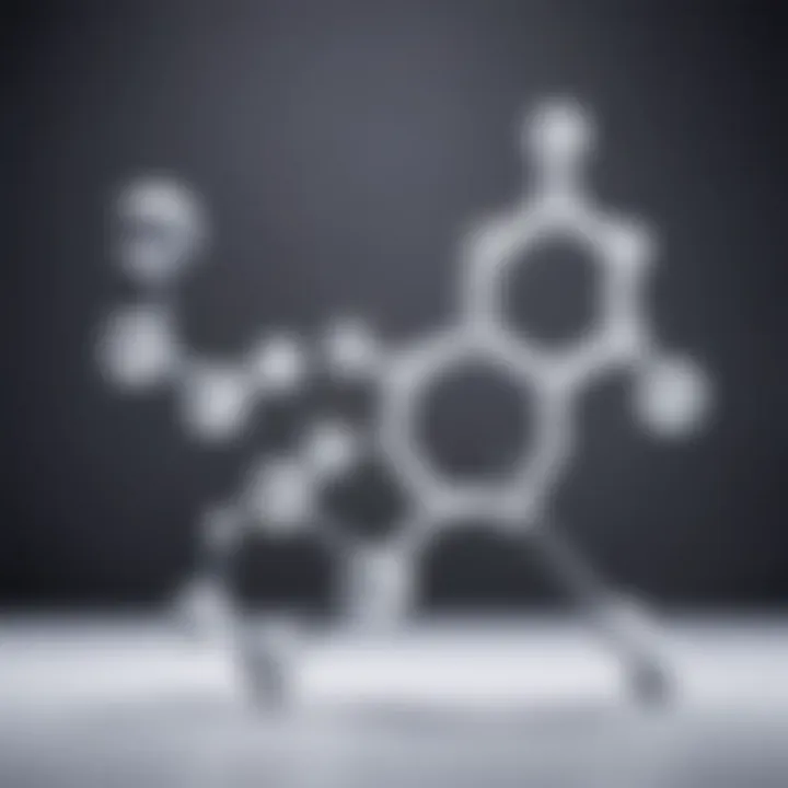 Chemical structure of glycolic acid