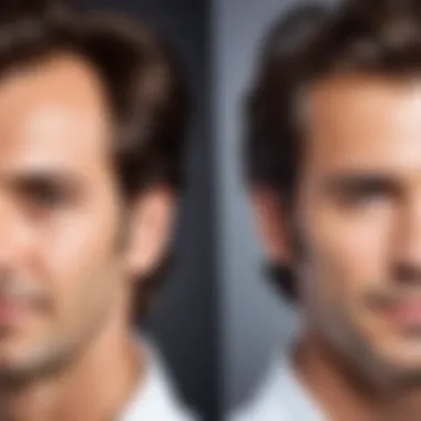 Before and After Hair Restoration Before and after hair restoration results