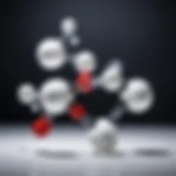 Chemical structure of hexanediol