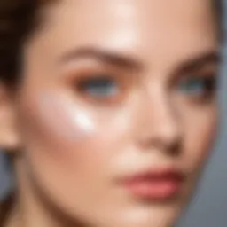 Application of eye patches with precision