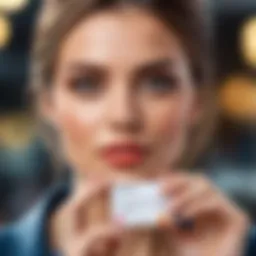 Visual representation of a loyalty card