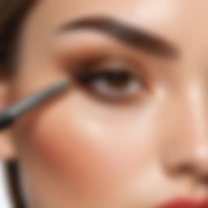A beautifully styled eyebrow kit with essential tools for at-home coloring.