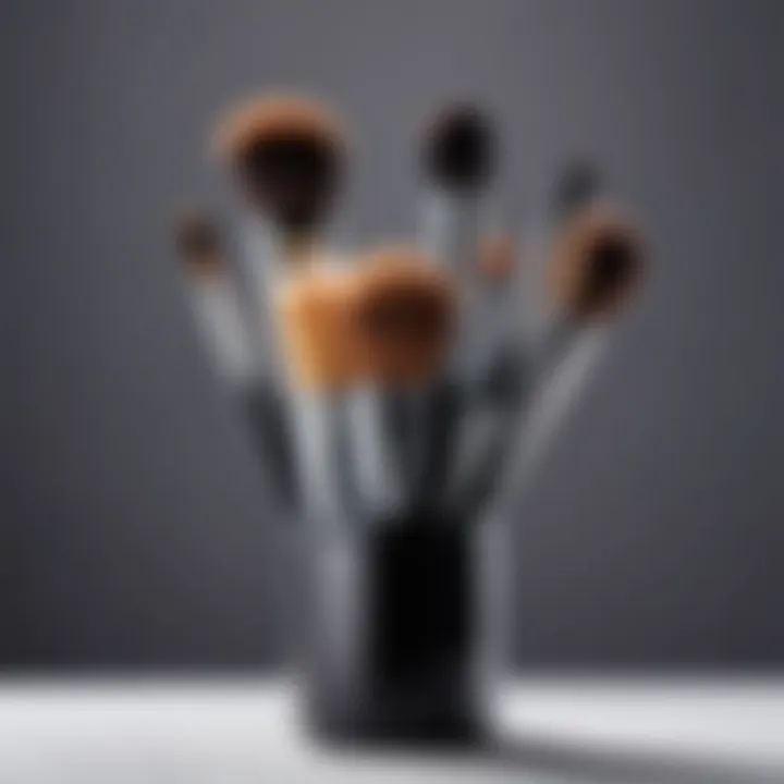 Essential tools for makeup brush disinfection