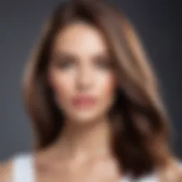 A luxurious keratin treatment applied on smooth hair