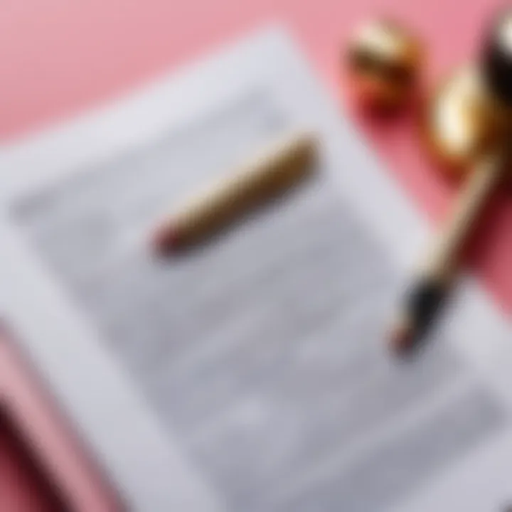 A legal document symbolizing rights and compensation
