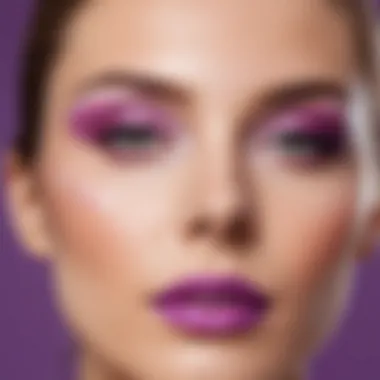 Expert Tips for Using Purple Concealer Makeup artist demonstrating concealer use