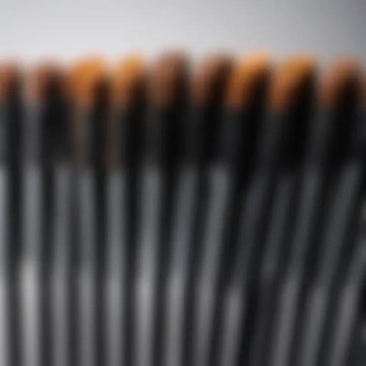 Visual guide on choosing mascara brushes based on lash types