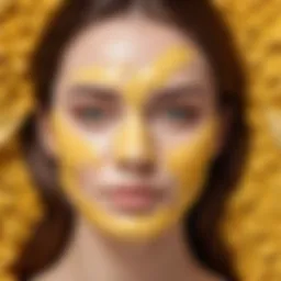 Nutritional yeast mask for radiant skin