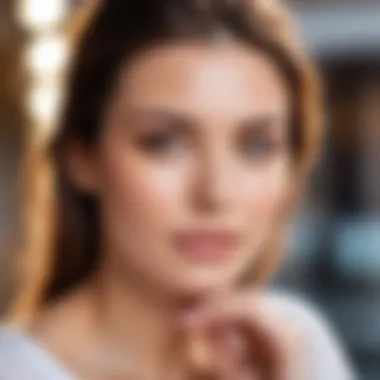 Lifestyle Choices for Youthful Appearance A serene lifestyle scene promoting healthy habits