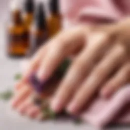 Essential oils for nail care
