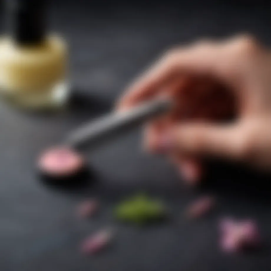 Nail care tools for cuticle trimming