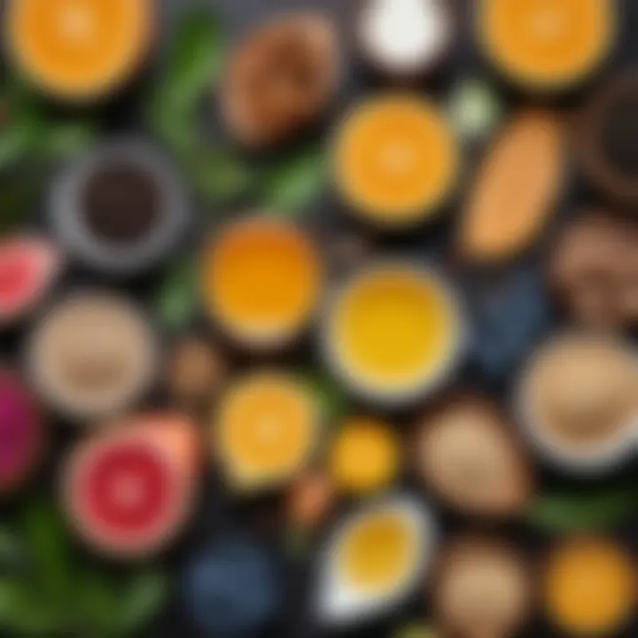 Natural ingredients for skincare