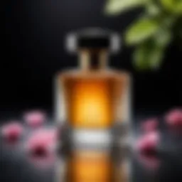 Artistic representation of niche perfumes