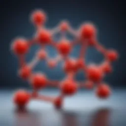 Illustration depicting the molecular structure of Natural Moisturizing Factor